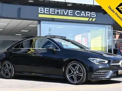 Black Used 2022 Mercedes CLA220 AMG line Sedan | £26,995 (Fair price)