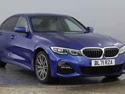 Blue Used 2021 BMW 330e M Sport Sedan | £26,300 (A bit pricey)
