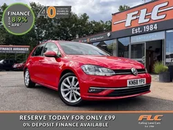 Red Used 2018 VW Golf VII GT Hatchback | £11,550 (Fair price)