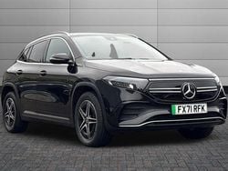 Cosmos black Used 2021 Mercedes EQA250 AMG line SUV | £18,050 (Fair price)