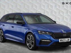 Blue Used 2023 Skoda Octavia vRS Estate | £24,400 (A bit pricey)