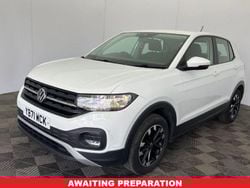 White Used 2022 VW T-Cross S SUV | £14,500 (Fair price)