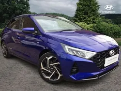 Blue Used 2021 Hyundai i20 Premium Hatchback | £13,295 (Fair price)