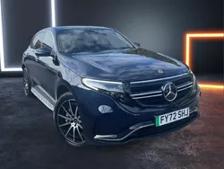 Blue Used 2022 Mercedes EQC400 AMG line SUV | £27,000 (Super price)