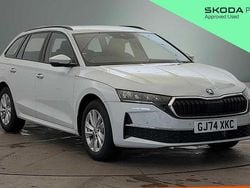Moon white metallic Used 2024 Skoda Octavia SE Technology Estate | £21,250 (Fair price)