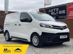 White Used 2021 Toyota Proace Van | £12,490 (A bit pricey)