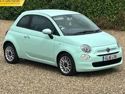 Green Used 2016 Fiat 500 Pop Star Hatchback | £5,999 (Fair price)