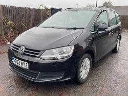 Black Used 2013 VW Sharan SE MPV | £3,995 (Good price)