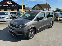 Metallic grey Used 2022 Peugeot Rifter Allure MPV | £25,495