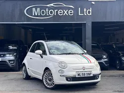 White Used 2008 Fiat 500 Lounge Hatchback | £2,950 (A bit pricey)