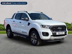 White Used 2021 Ford Ranger Wildtrack Pickup | £15,699 (Good price)