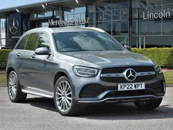 Selenite grey metallic Used 2022 Mercedes GLC300 AMG Line Premium Estate | £27,499 (Fair price)