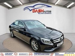 Black Used 2016 Mercedes C350e Premium Plus Sedan | £13,990 (Fair price)
