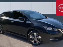Black Used 2021 Nissan Leaf Tekna Hatchback | £12,216 (Good price)