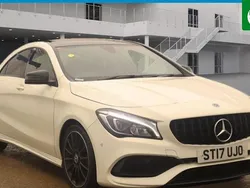 White Used 2017 Mercedes CLA220 AMG line Sedan | £12,000 (Good price)