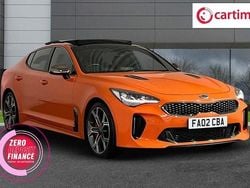 Orange Used 2019 Kia Stinger 3 Hatchback | £24,999 (Fair price)