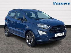 Blue Used 2022 Ford Ecosport ST-Line SUV | £11,645 (Good price)