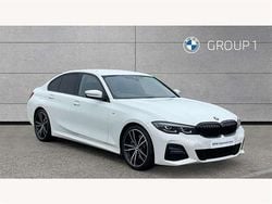 White Used 2021 BMW 320 M Sport Sedan | £21,495 (Fair price)
