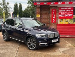 Xirallic imperial blue Used 2017 BMW X5 Comfort Edition SUV | £14,890 (Fair price)