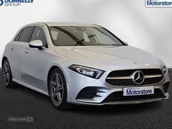 Silver Used 2021 Mercedes A220 AMG line Hatchback | £19,995 (Fair price)