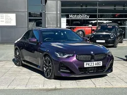 Purple Used 2023 BMW 220 M Sport Coupe | £28,795 (Fair price)