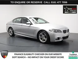 Silver Used 2016 BMW 520 M Sport Sedan | £13,990 (Fair price)