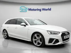 White Used 2022 Audi A4 S-Line Estate | £16,800 (Good price)