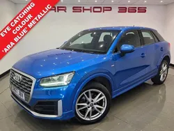 Blue Used 2017 Audi Q2 S-Line SUV | £10,850 (Fair price)