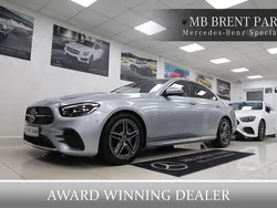 Silver Used 2022 Mercedes E200 AMG line Sedan | £23,000 (Good price)