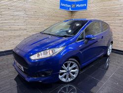 Blue Used 2017 Ford Fiesta ST-Line Hatchback | £6,290 (Fair price)