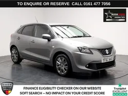 Silver Used 2017 Suzuki Baleno SZ-T Hatchback | £6,480 (Fair price)