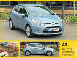 Blue Used 2009 Ford Fiesta Titanium Hatchback | £2,670 (Fair price)