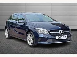 Blue Used 2017 Mercedes A180 Hatchback | £13,295 (Good price)