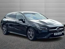 Black Used 2020 Mercedes CLA200 AMG Line Premium Plus Estate | £20,495 (Fair price)