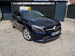 Blue Used 2017 Mercedes A180 Premium Hatchback | £9,970 (Good price)