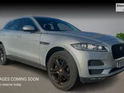 Silver Used 2018 Jaguar F-Pace Portfolio SUV | £17,195 (Fair price)