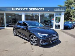 Black Used 2021 Audi A3 Sportback S-Line Hatchback | £19,495 (A bit pricey)