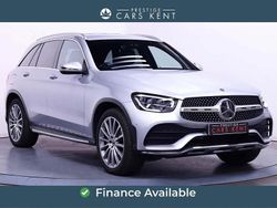 Silver Used 2022 Mercedes GLC220 AMG Line Premium Estate | £30,484 (A bit pricey)