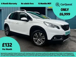 White Used 2017 Peugeot 2008 Allure SUV | £6,999 (Fair price)