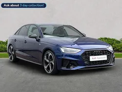 Blue Used 2024 Audi A4 Black Edition Sedan | £28,569 (A bit pricey)