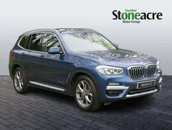 Blue Used 2018 BMW X3 xLine SUV | £20,995 (Super price)