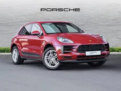 Carmine red Used 2019 Porsche Macan S SUV | £42,500 (Fair price)