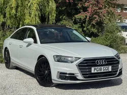 White Used 2018 Audi A8 Advanced Sedan | £23,495 (A bit pricey)