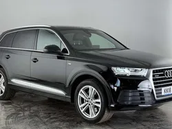 Black Used 2018 Audi Q7 S-Line SUV | £23,000 (Super price)