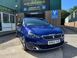 Blue Used 2015 Peugeot 308 GT-line Hatchback | £4,490 (Fair price)