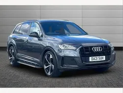Daytona grey Used 2021 Audi Q7 Black Edition SUV | £41,550 (Fair price)