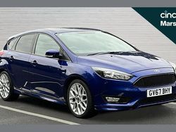 Blue Used 2018 Ford Focus ST-Line Hatchback | £6,941 (Good price)