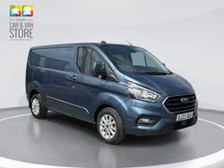 Blue Used 2023 Ford Transit Custom Limited Van | £20,799 (Fair price)