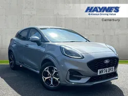 Silver Used 2024 Ford Puma ST-Line Hatchback | £21,999 (Fair price)