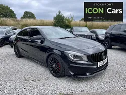 Black Used 2015 Mercedes CLA220 AMG Sedan | £9,699 (Fair price)